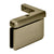 CRL Prima 05 Right-Hand Brushed Bronze Offset Mount Glass Door Hinge