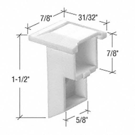 CRL 1-1/2" Nylon Sash Cam - Durable Replacement Part for Window Sash Repair