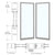 CRL-U.S. Aluminum 250T Clear Anodized Thermal Narrow Stile Doors