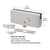CRL AMR215 Brushed Stainless Steel Glass Door Patch Lock
