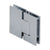 CRL Geneva 380 Polished Chrome 180° Adjustable Glass-to-Glass Hinge
