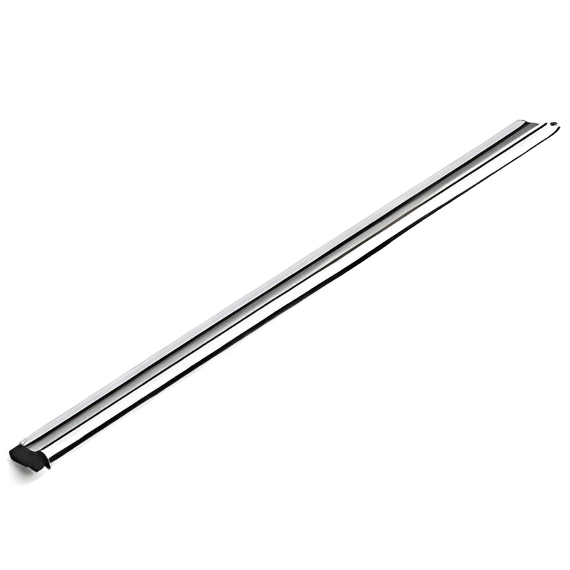 CRL squeegee replacement channel with black rubber insert, chrome finish, available 14" or 18" (SKU 2132527)