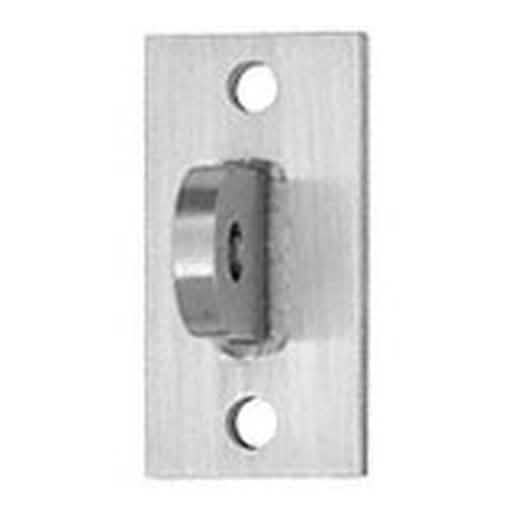 CRL 316 Brushed Stainless Storefront Tube Mounting Plate for 12mm Rods - Durable & Sleek