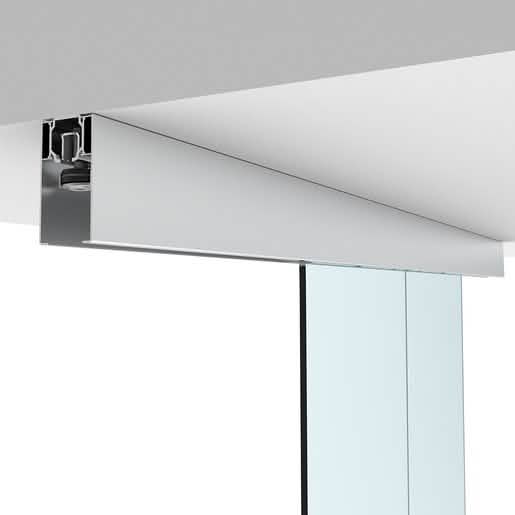 CRL70 Series Ceiling Mount Bi-Parting Pocket Slider Kit - Synchronized for smooth operatio