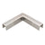 CRL Brushed Stainless 90° Corner for 11-Gauge Low-Profile Cap Rail