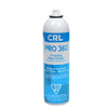 CRL PRO 360 foaming glass cleaner aerosol can, blue-white 19 oz (SKU PR0360)