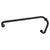 CRL BM Matte Black 8 in Pull & 24 in Towel Bar Combo w/ Metal Washers