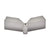 CRL Brushed Nickel Adjustable Sleeve-Over Glass Panel Clamp