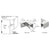 CRL Polished Chrome Right-Hand Sleeve-Over Wall-Mount Glass Clamp