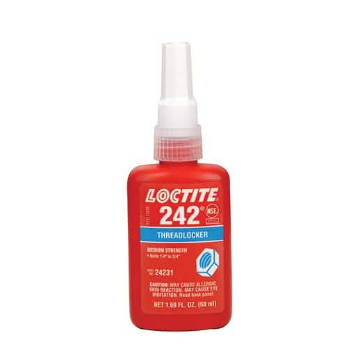CRL 1.69 Fl. Oz. Loctite® Threadlocker Bottle - Secure Fasteners, Reliable Performance