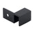 CRL Oil-Rubbed Bronze Left-Hand Sleeve-Over Wall-Mount Glass Clamp