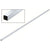 CRL Chrome Square Metal Bar 59-1/16 in (1.5 m)