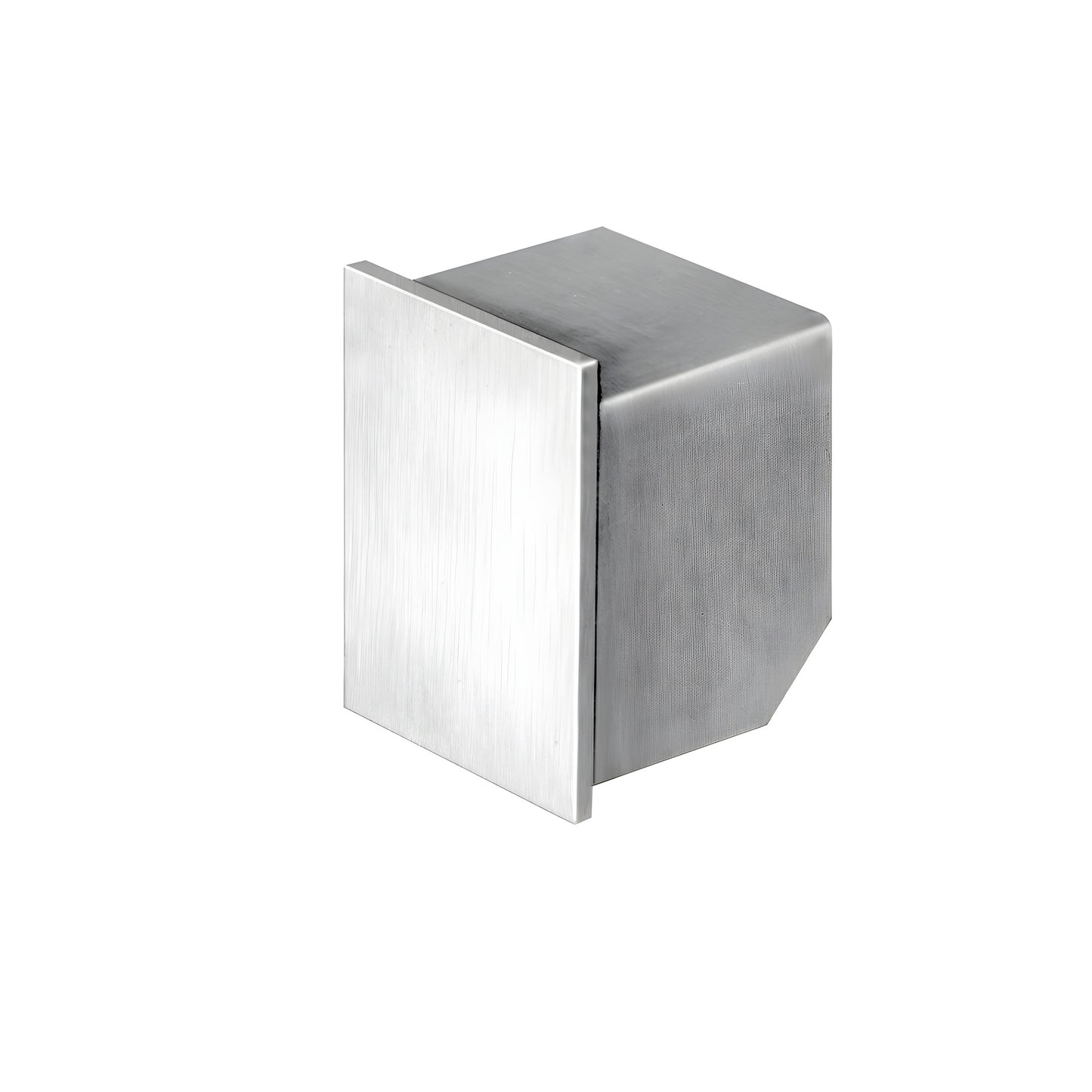 GRLC10ECBS brushed stainless end cap for 11 gauge cap railing, 304 stainless, slips into rail