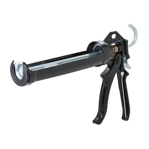 CRL Cox 18:1 Ratio Caulking Gun - High Thrust, Durable Strap Frame for Efficient Sealing