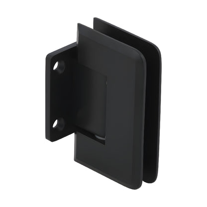 Pinnacle P1N0740RB oil-rubbed bronze brass shower hinge, short back plate, for 8-12mm (5/16-1/2") glass