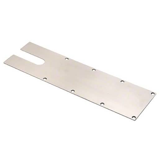 CRL Brushed Stainless Door Closer Cover Plate - Sleek Design, Ultimate Durability