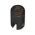 CRL Matte Black Shower Glass Support Bar Bracket 1/4–5/16 in