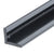 CRL 95" Black L-Shaped Vinyl Replacement Trim Seal