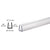CRL Clear 1/4 in Plastic Edge Trim Molding
