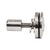 CRL 316 Polished Stainless Steel Tempered Glass Clamp 3/8"–9/16"