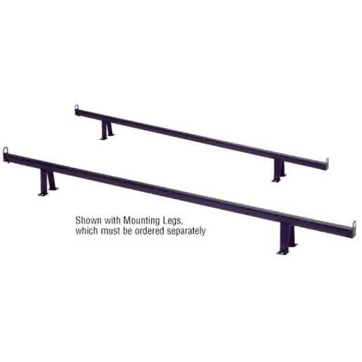CRL 64" Load Rails for secure cargo transport, durable construction, easy installation.