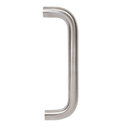 CRL 1-inch Brushed Stainless Solid Pull Handle, 10-inch - Sleek, Durable Door Hardware