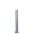 CRL Satin Anodized Aluminum 16 in End-Design Glass Partition Post