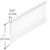 CRL Clear Round-Top Bulb Sweep Shower Door Bottom Seal Replacement