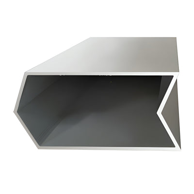 CRL-U.S. Aluminum 135° Anodized Silicone-Glazed Corner Mullion 24'2"