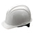 CRL White Safety Hard Hat | Construction & Industrial Helmet
