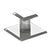 CRL Small Clear Acrylic Peel & Stick Mirror Pull for Drawers