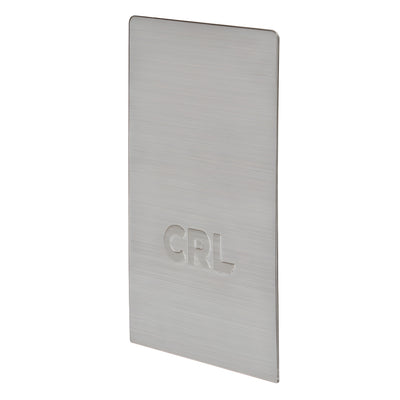 CRL 316 Brushed Stainless Replacement End Cap for L56S Base Shoe