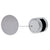 CRL Brushed Stainless Steel Cover Disk for Glass Edge Grips
