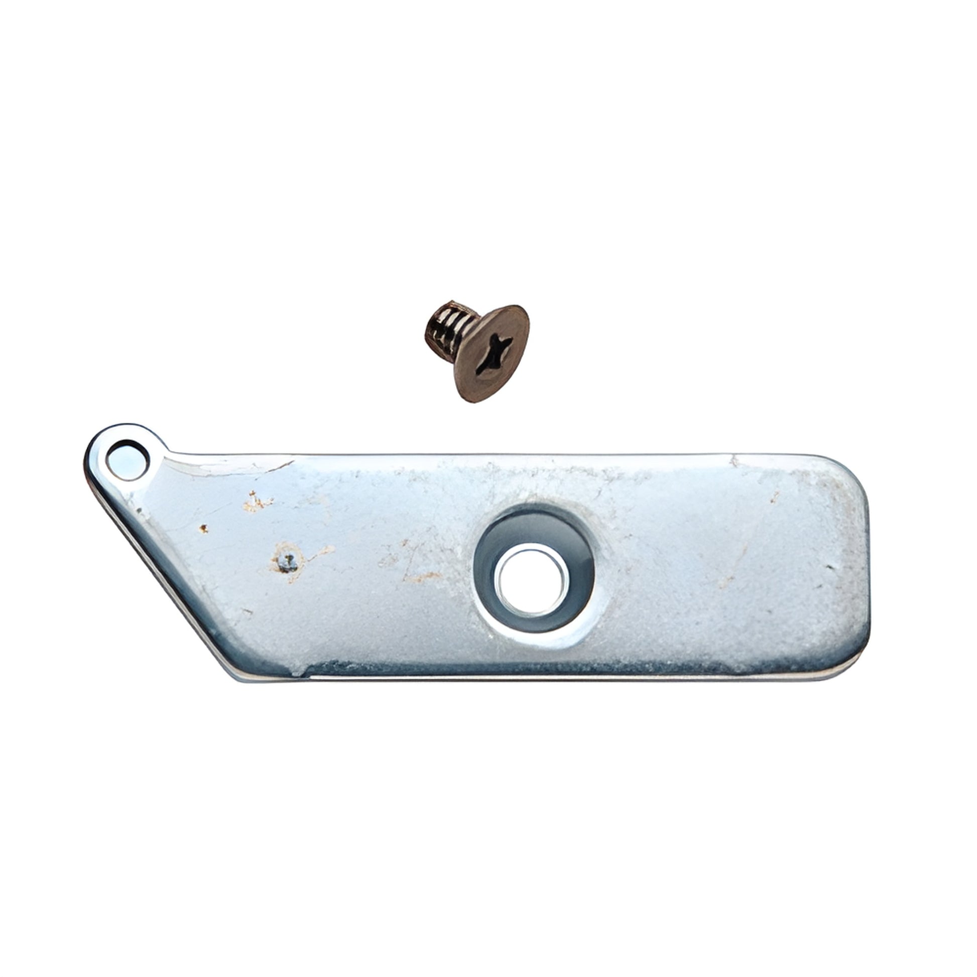 Replacement metal blade clamp and screw for PK19/PK19XL long pipe knife (SKU: PK19NS)