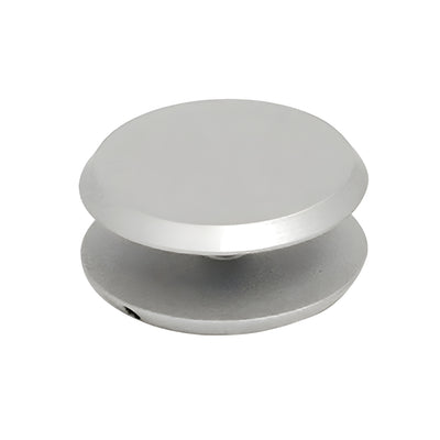 CRL Satin Anodized Aluminum Mini Mall Front Clamp for Glass Doors