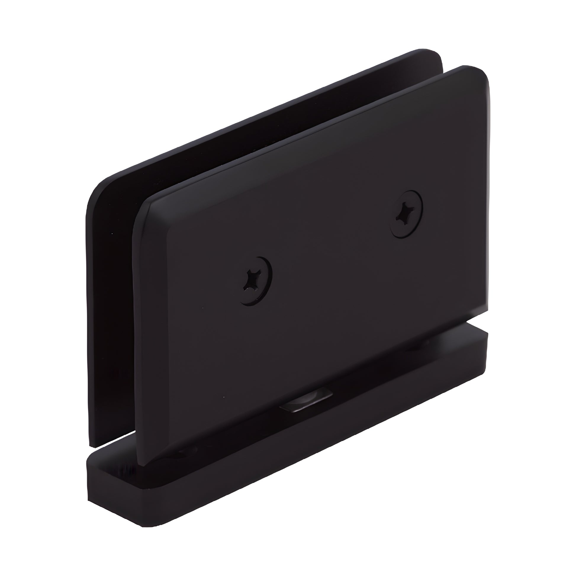 PPH010RB oil-rubbed bronze brass pivot hinge for 8-10mm tempered glass shower door, beveled design, bottom/head mount.