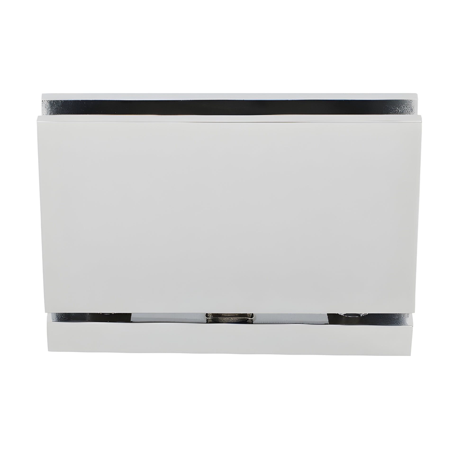 Polished chrome solid-brass top/bottom pivot hinge for 12mm glass shower door - SRCAR01CH