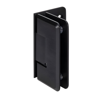 C0L0440RB Cologne oil rubbed bronze beveled shower door hinge, wall mount offset for 3/8-1/2 tempered glass.