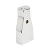 Polished chrome brass wall block mount for frameless shower door, SKU MA03CH