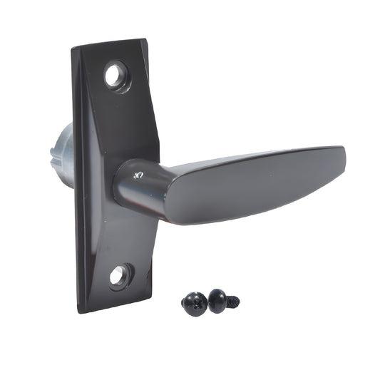 Adams Rite 4560 dark bronze right-hand deadlatch lever handle for 1-3/4" storefront doors, SKU DH02122R