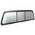CRL 2008+ Ford Super Duty Tri-Vent 3-Panel Rear Slider, Solar Glass