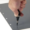 CRL G78 automatic center punch, knurled steel body with hardened 5/8 in (16 mm) steel point, adjustable spring tension
