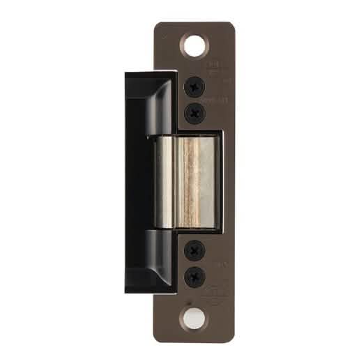CRL Adams Rite® Dark Bronze Anodized 24V AC Electric Strike 7100 Series - Secure Access