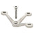 CRL Brushed Stainless Steel Mini Post 3-Arm Spider Fitting for Glass