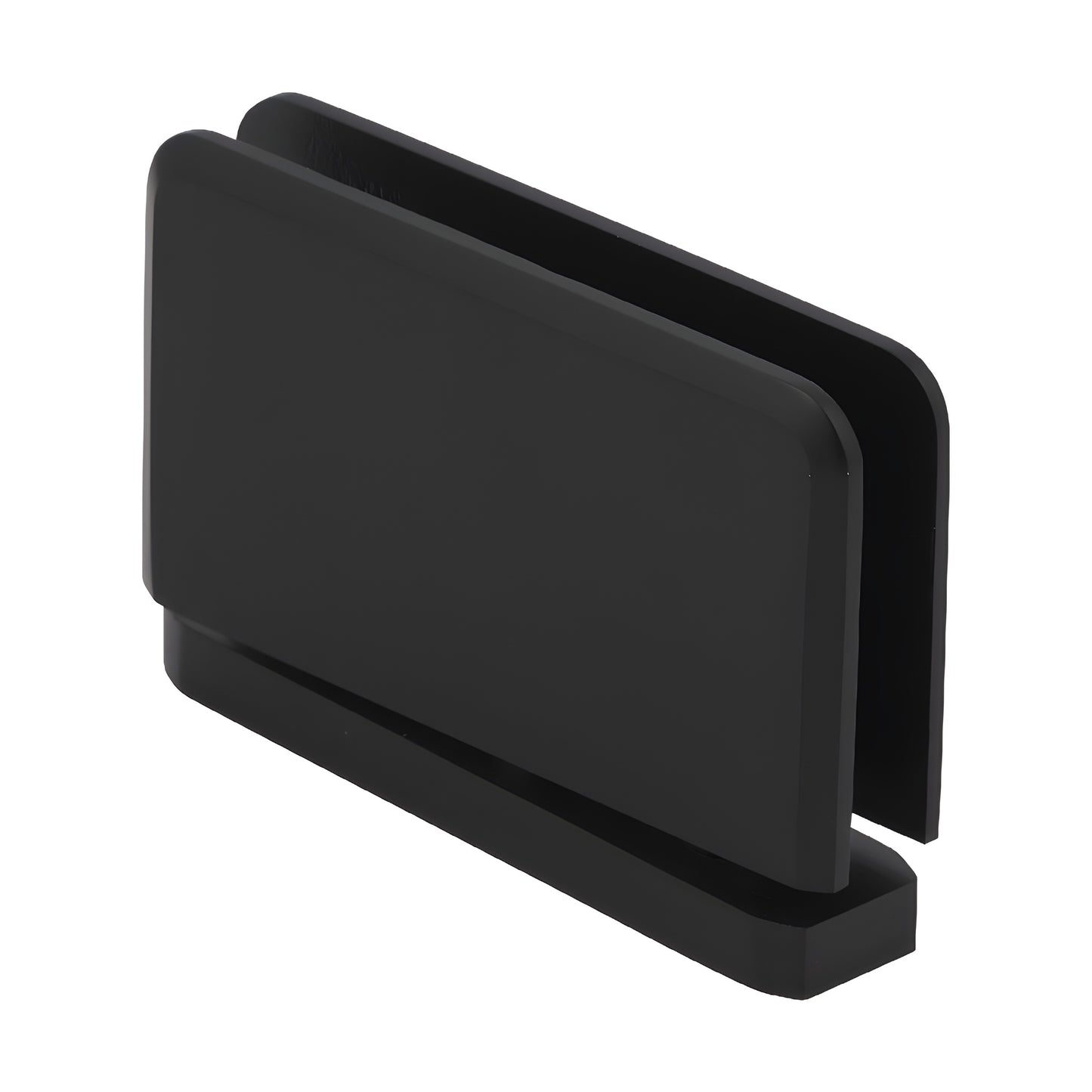 Oil-rubbed bronze frameless shower hinge, brass Number Two pivot for 8-10mm tempered glass, 5 pre-set