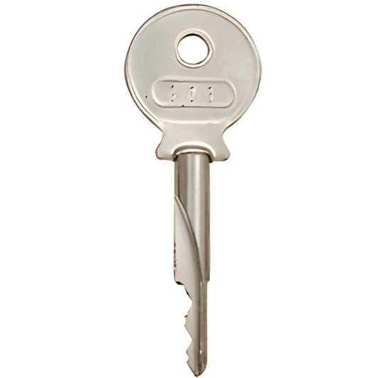 Aluminum CRL D802K903 replacement key for D802 keyed-alike glass door locks