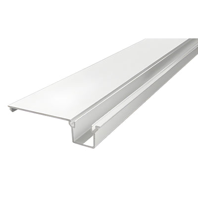 CRL-U.S. Aluminum White KYNAR Painted Door Jamb Vertical Filler 21'8"