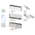 CRL Brushed Stainless North American Patch Kit w/ Lock for Glass Door