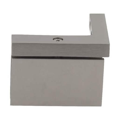"CRL Brushed Nickel Cardiff Right Hand Mount Hinge - Sleek, Durable Design for Glass Doors