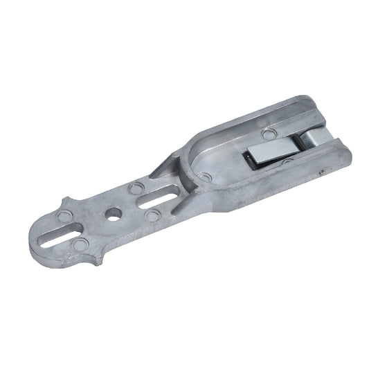 CRL "AE" bottom pivot assembly for Wedge Lock door rails, aluminum finish - SKU 20647